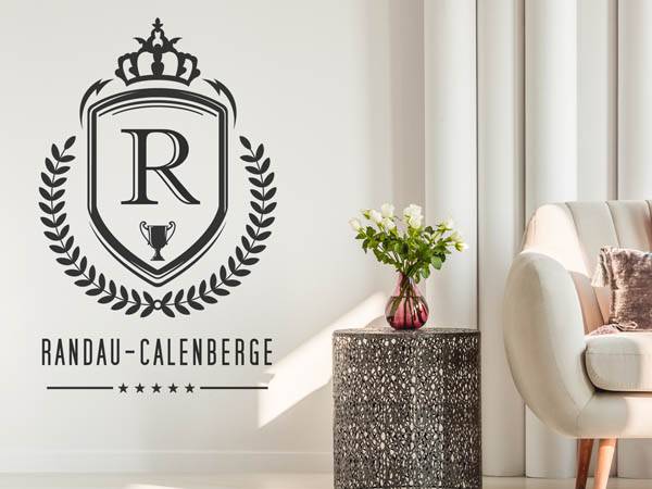 Wandtattoo Randau-Calenberge Wappen