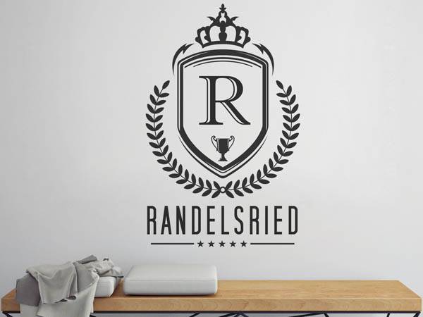 Wandtattoo Randelsried Wappen