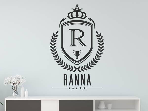Wandtattoo Ranna Wappen