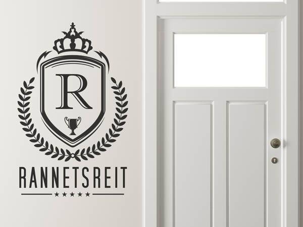 Wandtattoo Rannetsreit Wappen