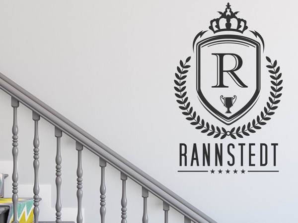 Wandtattoo Rannstedt Wappen