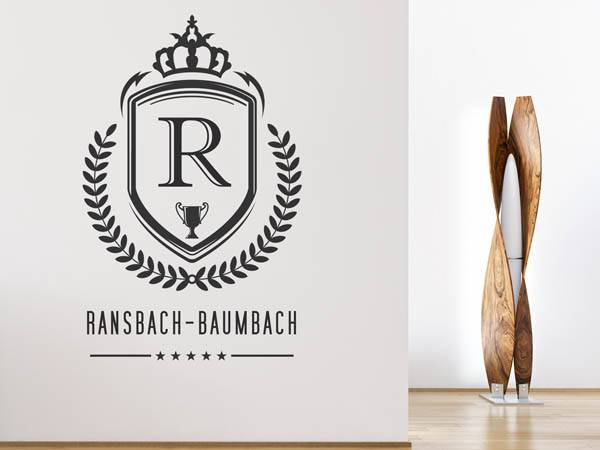 Wandtattoo Ransbach-Baumbach Wappen