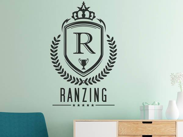 Wandtattoo Ranzing Wappen
