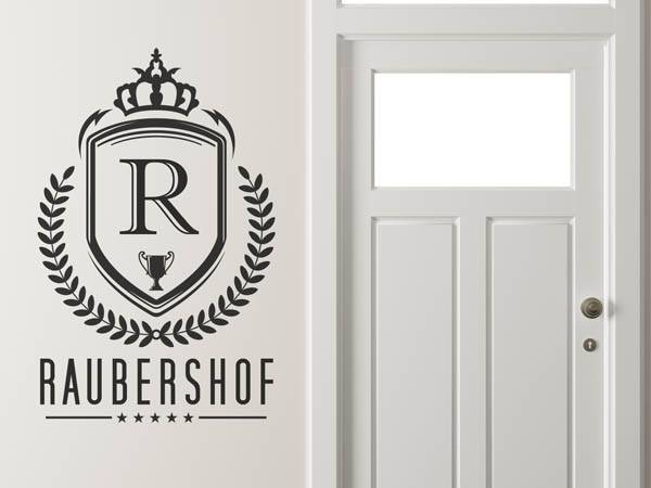 Wandtattoo Raubershof Wappen