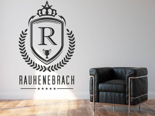 Wandtattoo Rauhenebrach Wappen