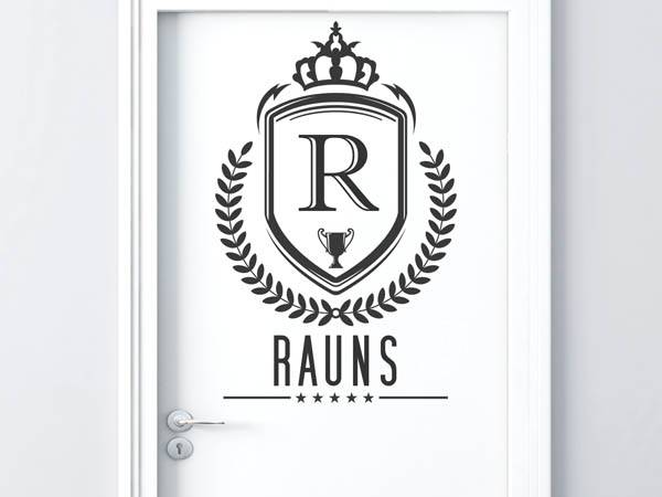 Wandtattoo Rauns Wappen