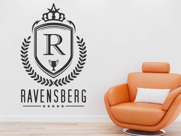 Wandtattoo Ravensberg Wappen
