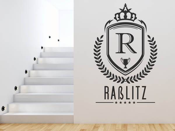 Wandtattoo Raßlitz Wappen