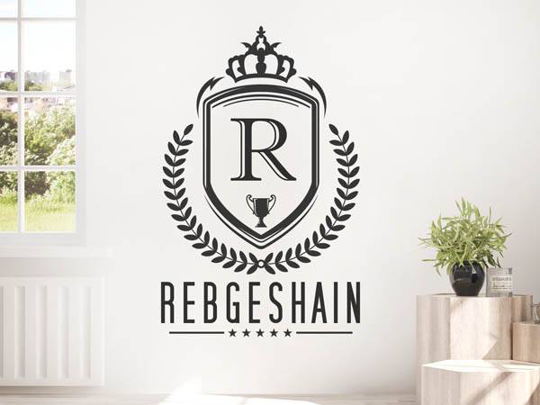 Wandtattoo Rebgeshain Wappen