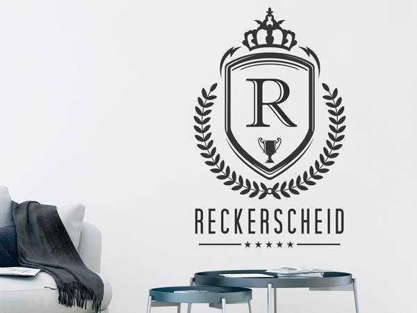 Wandtattoo Reckerscheid Wappen