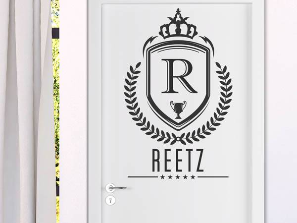 Wandtattoo Reetz Wappen