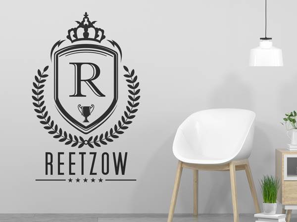 Wandtattoo Reetzow Wappen
