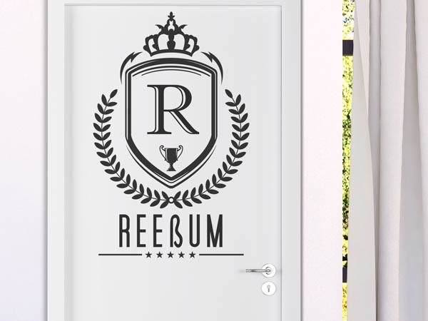 Wandtattoo Reeßum Wappen
