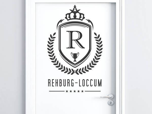 Wandtattoo Rehburg-Loccum Wappen