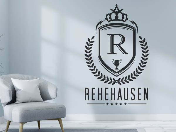 Wandtattoo Rehehausen Wappen