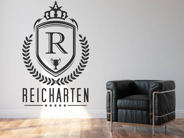 Wandtattoo Reicharten Wappen