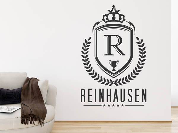 Wandtattoo Reinhausen Wappen