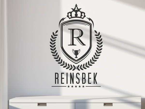 Wandtattoo Reinsbek Wappen