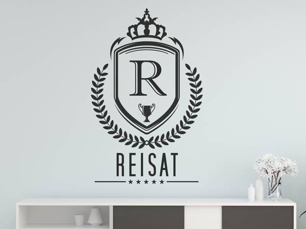 Wandtattoo Reisat Wappen