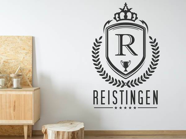 Wandtattoo Reistingen Wappen