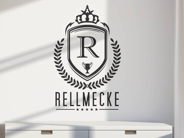 Wandtattoo Rellmecke Wappen