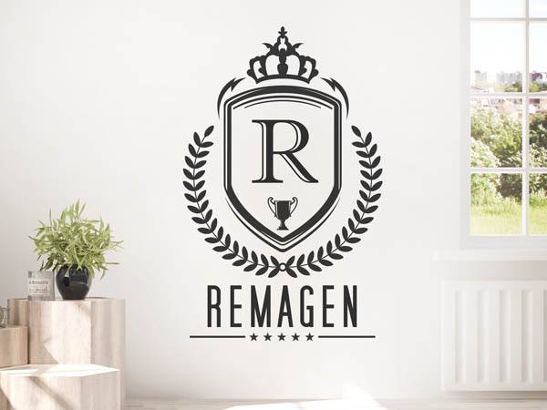 Wandtattoo Remagen Wappen