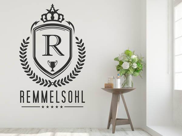 Wandtattoo Remmelsohl Wappen