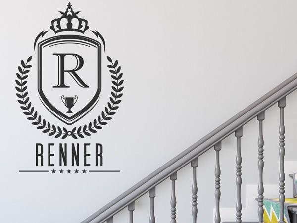 Wandtattoo Renner Wappen