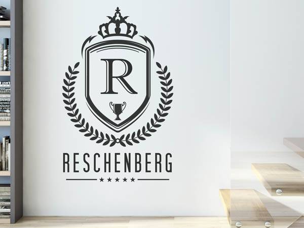 Wandtattoo Reschenberg Wappen