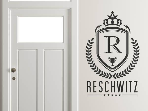 Wandtattoo Reschwitz Wappen