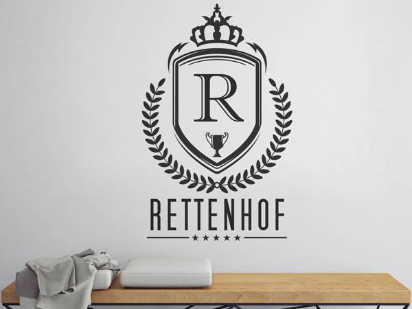 Wandtattoo Rettenhof Wappen