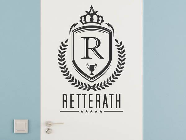 Wandtattoo Retterath Wappen
