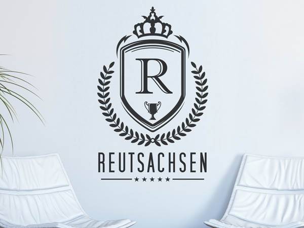 Wandtattoo Reutsachsen Wappen
