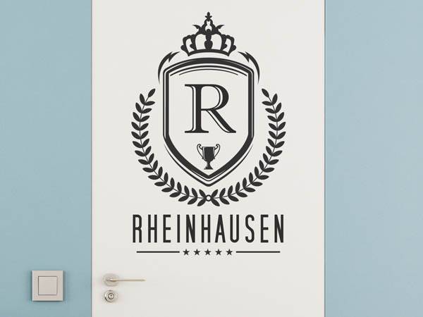 Wandtattoo Rheinhausen Wappen