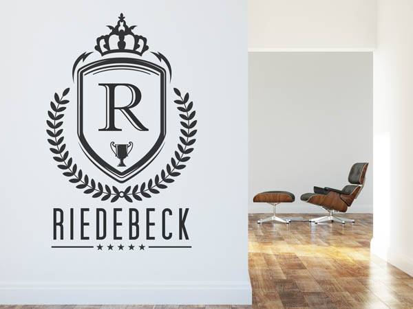 Wandtattoo Riedebeck Wappen