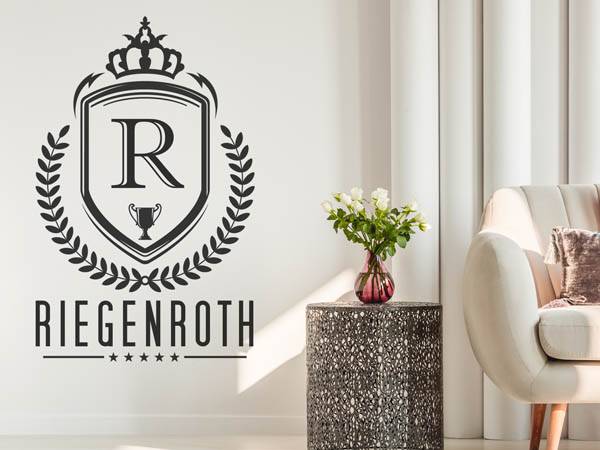 Wandtattoo Riegenroth Wappen