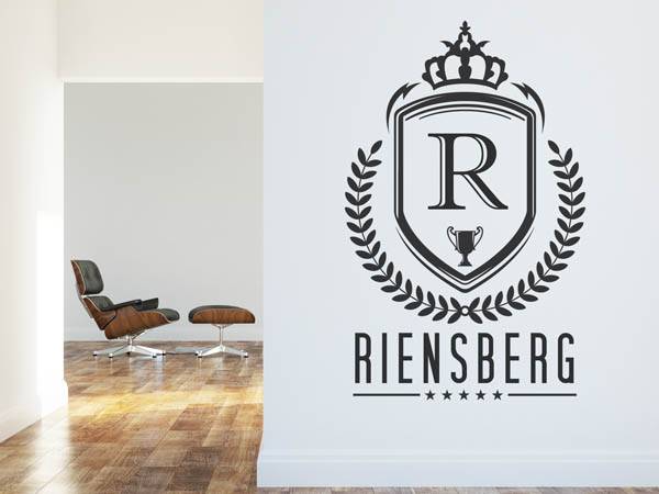Wandtattoo Riensberg Wappen