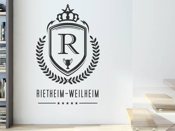 Wandtattoo Rietheim-Weilheim Wappen