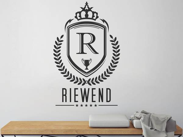 Wandtattoo Riewend Wappen