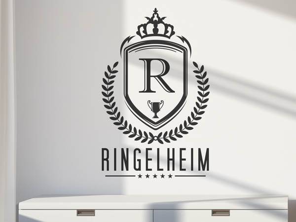 Wandtattoo Ringelheim Wappen