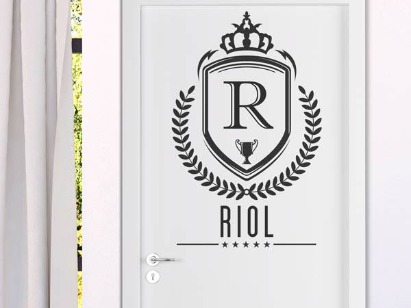 Wandtattoo Riol Wappen