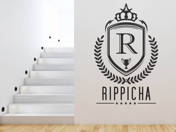 Wandtattoo Rippicha Wappen