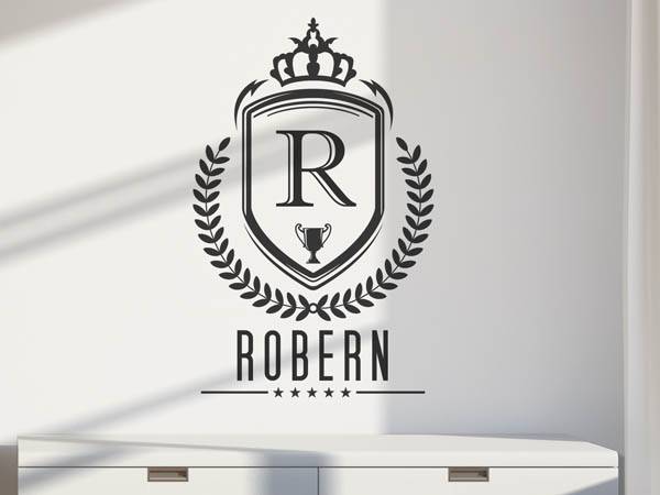 Wandtattoo Robern Wappen