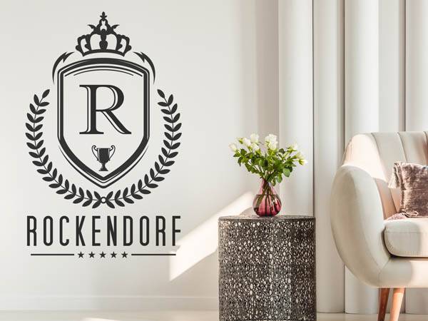 Wandtattoo Rockendorf Wappen