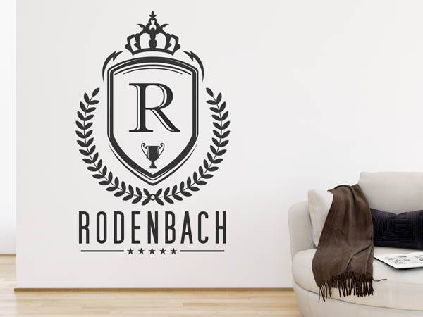 Wandtattoo Rodenbach Wappen