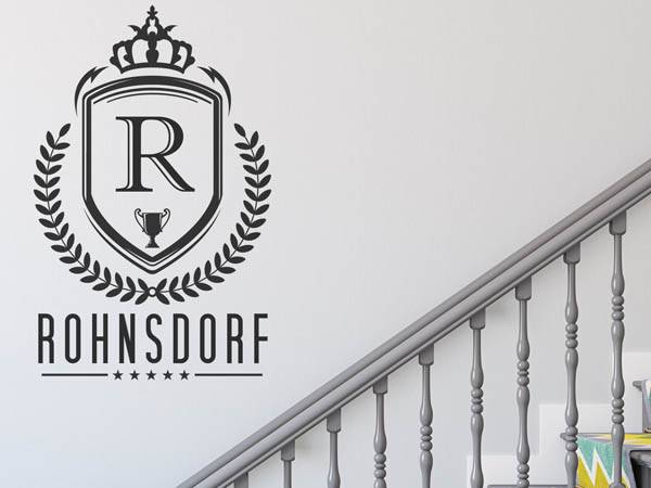 Wandtattoo Rohnsdorf Wappen