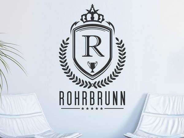 Wandtattoo Rohrbrunn Wappen