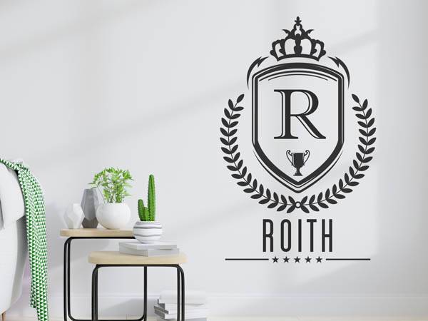 Wandtattoo Roith Wappen