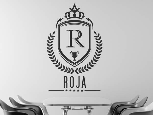 Wandtattoo Roja Wappen