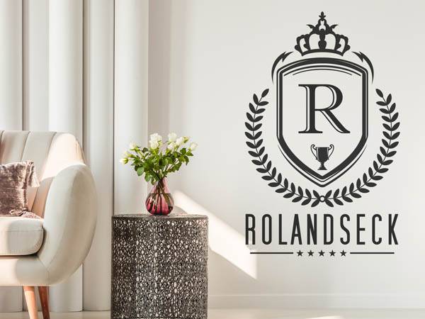 Wandtattoo Rolandseck Wappen